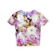 thumbnail image 2 of Aeropostale Hanna Floral Cutout Pullover Blusa para mujer, blanco, pequeño Aeropostale Pull-over, 2 of 2