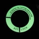 thumbnail image 4 of Coche motocicleta interruptor de encendido luminoso llavero cubierta circular embellecedor letra negra Universal, 4 of 7