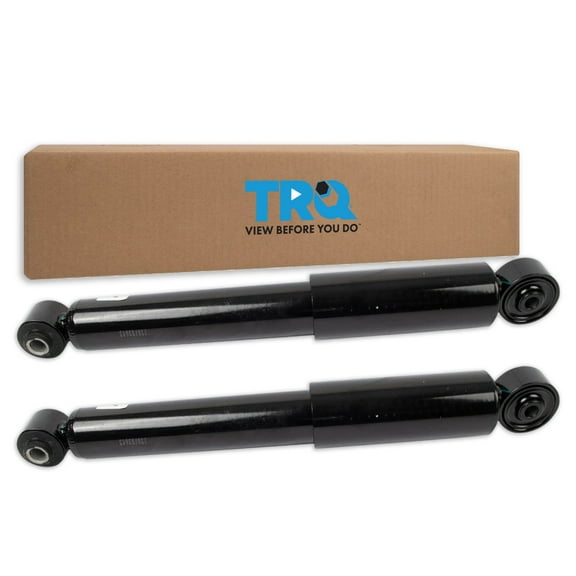 TRQ Rear Shock Absorber Set Fits 2012-2017 Fiat 500 SBA33341