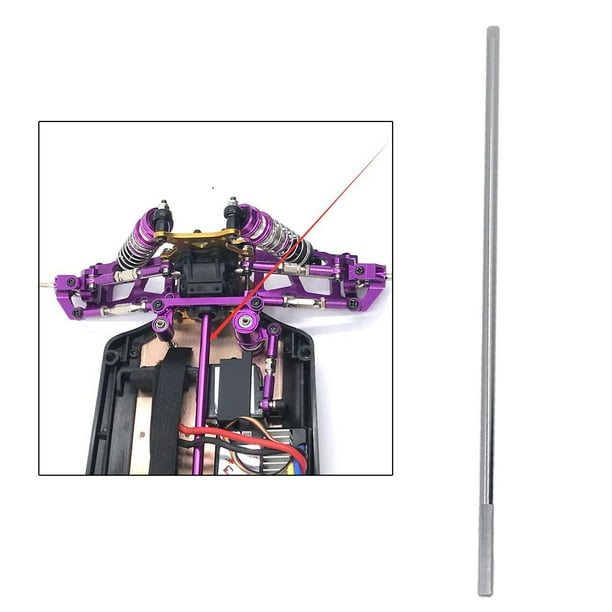 1/12 piezas de actualización para coche con telemando, ajuste del eje de transmisión central para 124018 124019, accesorios Plata Yotijar Piezas de actualización WLtoys 124018