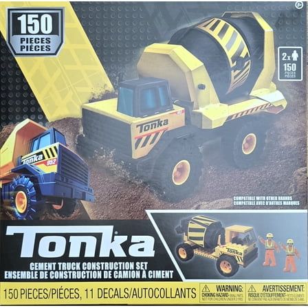 Tonka Cement Truck Construction Set 150 Pieces