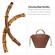 thumbnail image 5 of 2 asas de bambú de repuesto para bolsos, bolsos de mano y bolsas de compras., 5 of 7
