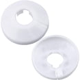 thumbnail image 4 of 12Pcs Plastic Radiator Rosette, Pipe Cover, Pipe Clamps Radiator Pipe Covers for 15mm Hole, Cover Rosettes for Hiding Radiator Pipes(White), 4 of 5