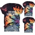 thumbnail image 3 of DPTALR T-Shirt à Col Rond Imprimé Numérique à Manches Courtes pour Femmes, 3 of 3
