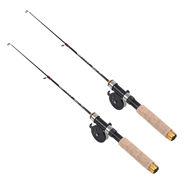 2X Winter Ice Fishing Rods Fishing Reels New Fishing Rods Rod Combo Pen Pole Lures Tackle Spinning Casting Hard Rod