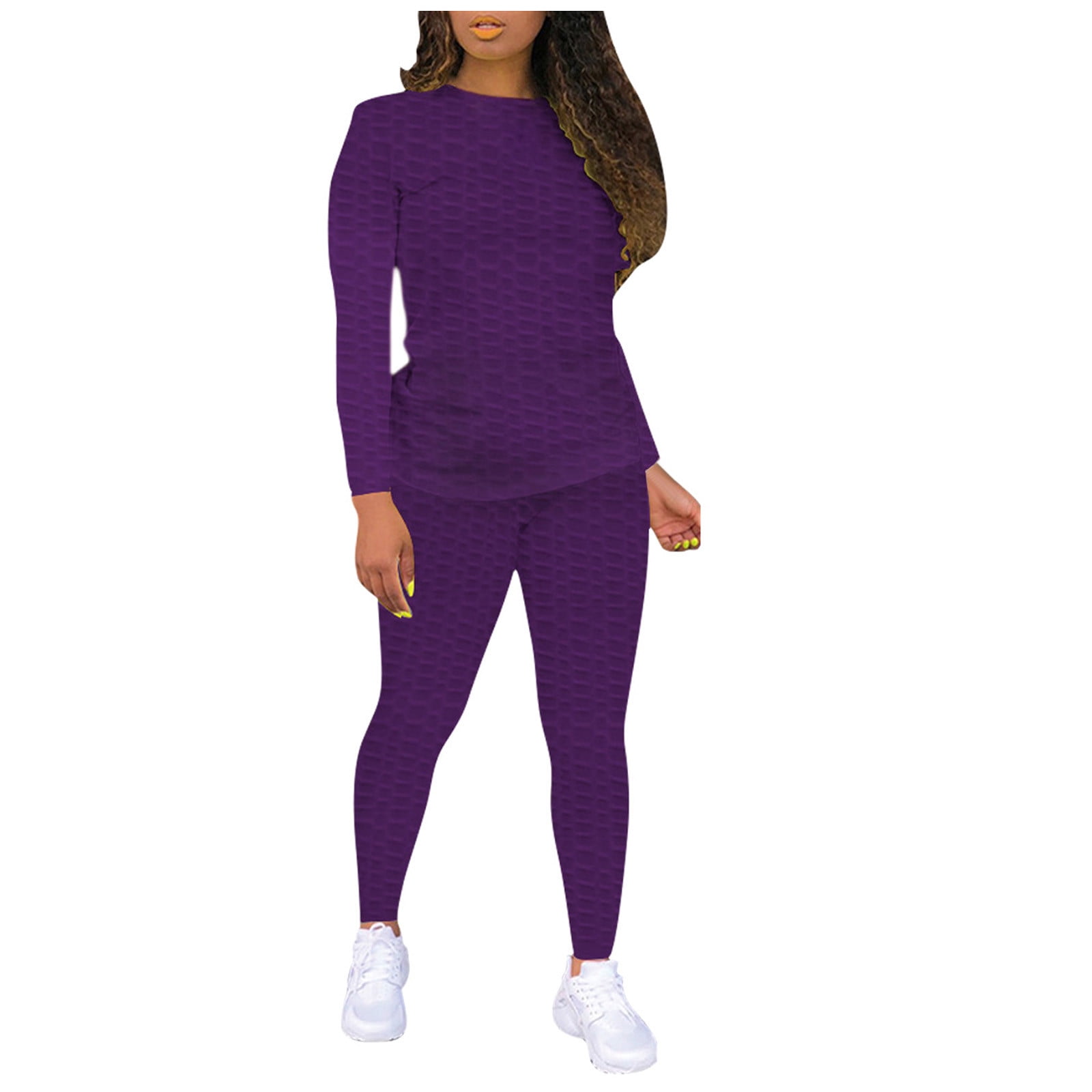 YWDJ 2 Piece Outfits for Women Pants Sets Going Out Fashion Yoga Set