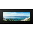 thumbnail image 2 of Lewis, Sheldon 24x11 Black Modern Framed Museum Art Print Titled - Coastal Brush Strokes 2, 2 of 5