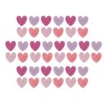 thumbnail image 1 of Parches de diamantes de imitación ANGGREK en forma de corazón 40 Piezas para Planchar, 1 of 7