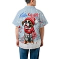 thumbnail image 5 of Hello Winter Boxer Smiling in Red Scarf Hat Welcome Christmas Hawaiian Shirt Breathable Summer Unisex Merch Boxers Dog Lover Gifts Idea - 00017, 5 of 6