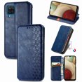 thumbnail image 1 of Case for Samsung Galaxy A12 Flip Cover Wallet Flip Cover Magnetic Protective - Blue, 1 of 5
