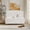 Beige + Boucle + 2 Seat+3, variant on ZHICHUN  Contemporary Dining Chair Beige Teddy Fleece Upholstered Chair with Rubberwood Backrest Solid Wood Legs High Resilience Foam Spring Seat for Dining Room Kitchen Small Space