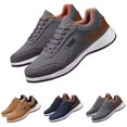 thumbnail image 4 of NOKIO Men's Casual Sports Shoes Anti-S𝗅ip Durab𝗅e Running Shoes Summer Lightweight Walking Shoes Outdoor Athlet𝗂c Casual Shoes La𝖼e Up Tennis Workout Sneakers for Back to College, 4 of 4