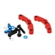 thumbnail image 4 of 2 piezas de soporte de varilla de empuje de caja de cambios, soporte de varilla de soporte, pieza de repuesto resistente para coche RC Rojo, 4 of 9