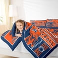thumbnail image 4 of jejeloiu Ball Sport Games Twin Comforter Sets,American Rugby Football Bedding Set For Boys Reversible 2 Pieces, 4 of 8