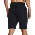 thumbnail image 2 of Men's Under Armour Freedom Rival Big Flag Logo Shorts Color: Black Size: S, 2 of 4