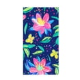 thumbnail image 3 of Riecok Beach Towels Oversized Microfiber Fashion Party Summer Sand-Free Beach Towel Quick Drying Lightweight Soft Colorful for Travel Camping Beach Vacation White Free Size, 3 of 5