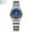Blue Dial, variant on Ladies' Watches Luxury Rhinestone Luminous Waterproof Calendar Stainless Steel Quartz Watch for Women