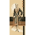thumbnail image 2 of Unkown 10x18 White Modern Wood Framed Museum Art Print Titled - Large Retro Fashion, 2 of 4