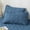 Blue #2, variant on Vaidha Fiber Pillow Core Isolation Pillow Yellow Cover Hotel Mother Cotton Protective Cover Cotton Clamping Breathable Oil Proof Skin Friendly Household Pillowcase