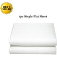 thumbnail image 2 of Elegant Comfort® Luxury Ultra Soft Single Flat Sheet High Quality Special Treatment Construction Twin, White, 2 of 6