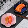 thumbnail image 3 of 2pcs Ceramic Jewelry Dish Trinket Tray Small Soy Sauce Dish Dipping Bowl Snack Bowl, 3 of 4