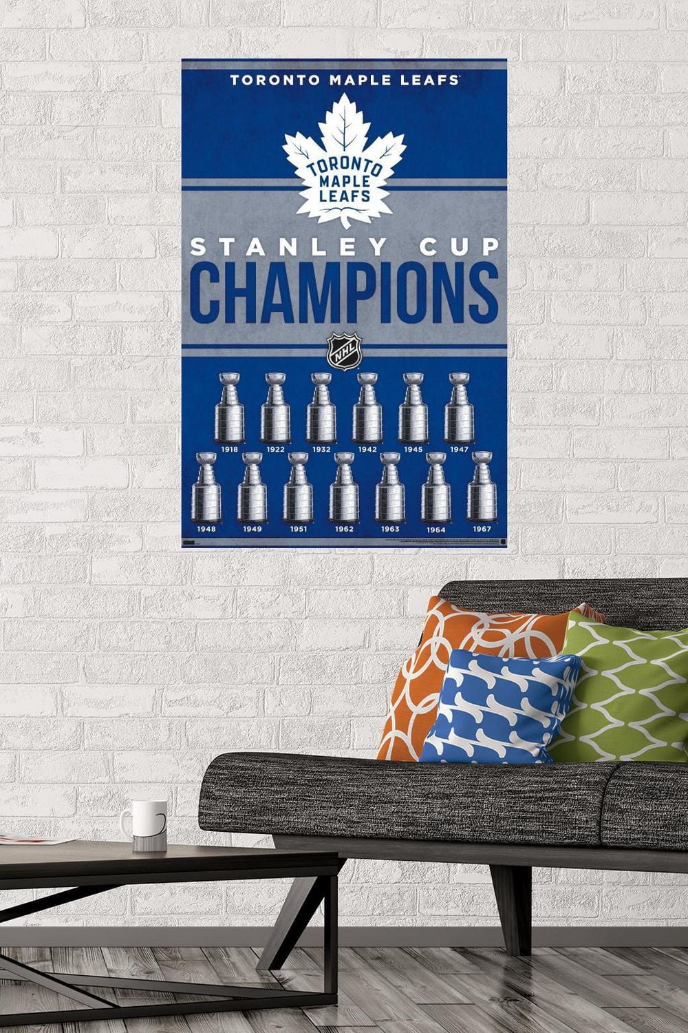 NHL Toronto Maple Leafs - Champions 23 Wall Poster, 22.375" x 34"