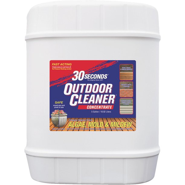 30 seconds Outdoor Cleaner Algae, Mold &amp; Mildew Stain