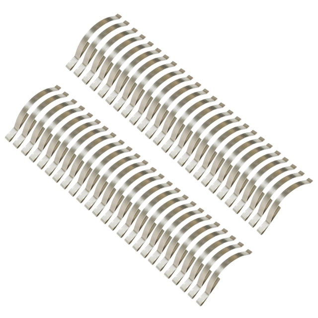 jifeng 50 Pcs Clips d'Écran de Fenêtre Coin Montage Plat Ressort de Fenêtre