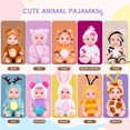 thumbnail image 3 of Juego de muñecas Reborn Vueos, 10 unidades, 10 cm, con 10 atuendos, juguete para niños, 3 of 7
