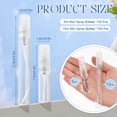 thumbnail image 2 of Botellas de aerosol Zhehao, 200 unidades, vidrio transparente, 5 ml, 10 ml, perfume, 2 of 6