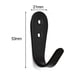 thumbnail image 3 of Towel Hanger Holder Coat Single Hook Kitchen Bathroom Bedroom U-shaped Wall-mounted Solid Metal 4pcs Accessories, 3 of 9