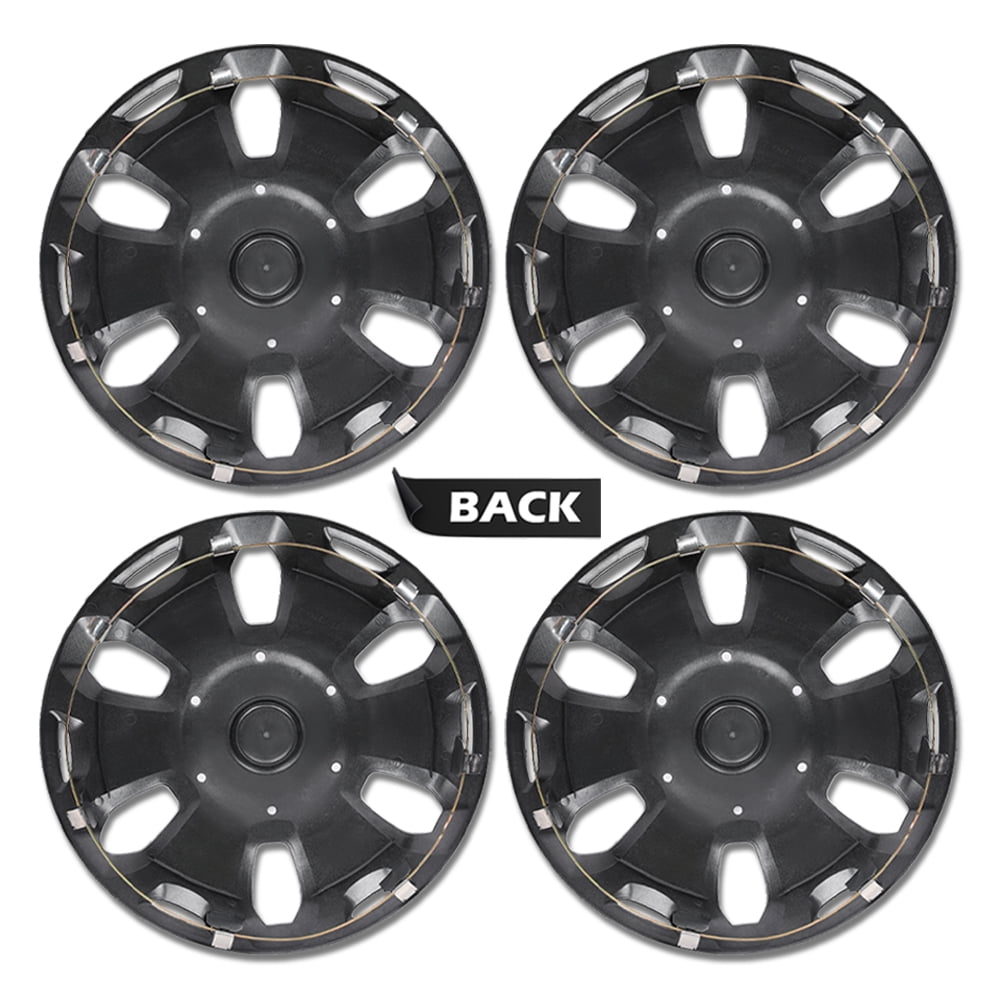 PIT66 4pcs Wheel Covers Hub Caps Full Rim Hubs Fit for Ford Transit Connect Van 15" 9T1Z1130A, 9T161130AA 2010-2013