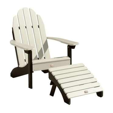 1 Essential Adirondack Chair with 1 Essential Folding Ottoman