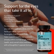 Eye Pressure Support Capsules, Eye Vitamins with Lutein and Zeaxanthin, 30 Count