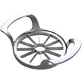 thumbnail image 1 of Apple cutter, improved version with 12 blades, extra large, stainless steel, ultra sharp apple cutter, pitter, partition for apples up to 10.2 cm Update silver, 1 of 4