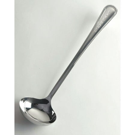 Bon Chef 9414SS Stainless Steel 18/10 Lite Ranch Salad Dressing Ladle, 1 oz Capacity, 11-1/2