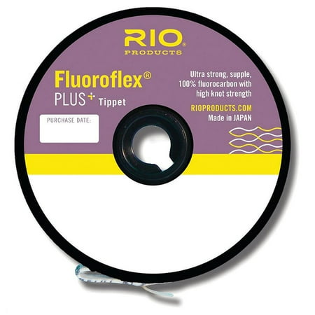 Fluoroflex Plus Tippet - Fluoroflex Plus Tippet, Fluoroflex Plus is 100% fluorocarbon and the strongest, thinnest fluorocarbon on the market with incredible strength By RIO Ship from US