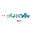 thumbnail image 2 of Eangee Home Design m2020 sb Butterflies on a Wire Wall Decor, Sea Blue, 2 of 2