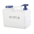 thumbnail image 2 of Jarra de agua para acampar Contenedor de agua Contenedor de transporte con asa portátil Dispensador de bebidas para cocinar al aire libre Conducción e 15L, 2 of 8