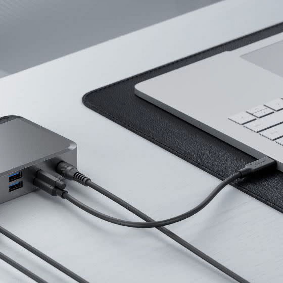 ALOGIC MX2 USB-C Dual Display DP Alt. Mode Docking Station – With 65W Power Delivery, Space Grey