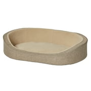 Angle View: MidWest Homes for Pets QuietTime Deluxe Hudson Pet Bed, Tan, Medium