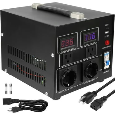BENTISM 2000W Voltage Converter Transformer Step Up/Down 220V-110V /110V-220V CE