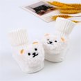 thumbnail image 2 of Quealent Crew Socks 2024 Baby Walking Shoes Girls Socks Boys New Socks Cute Baby Socks Fashionable Lovely Socks White,M Infant, 2 of 4