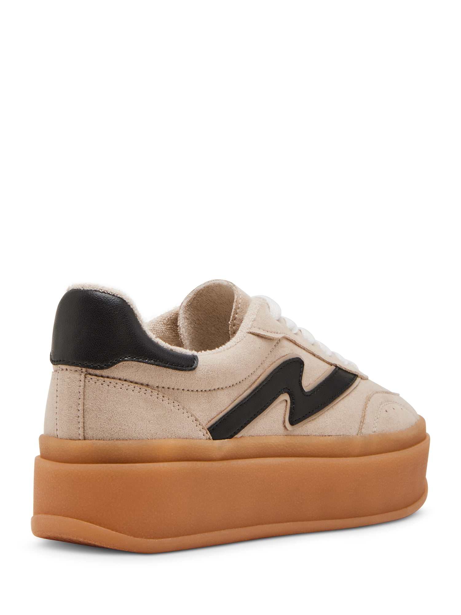 Madden Girl Women's Mightty Gum Sole Lace-Up Platform Sneaker