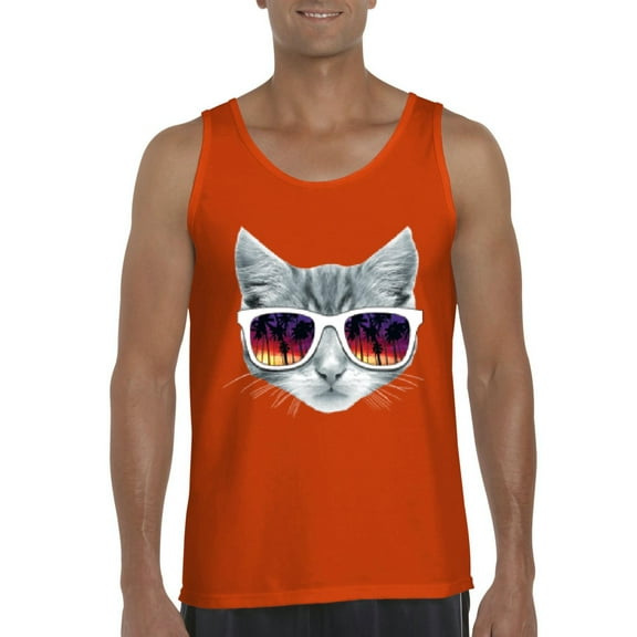 Normal is Boring - Men's Tank Top for Men, up to Men Size 3XL - Kitty