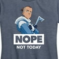 thumbnail image 3 of Avatar - The Last Airbender - Sokka Nope - Women's Short Sleeve Graphic T-Shirt, 3 of 5