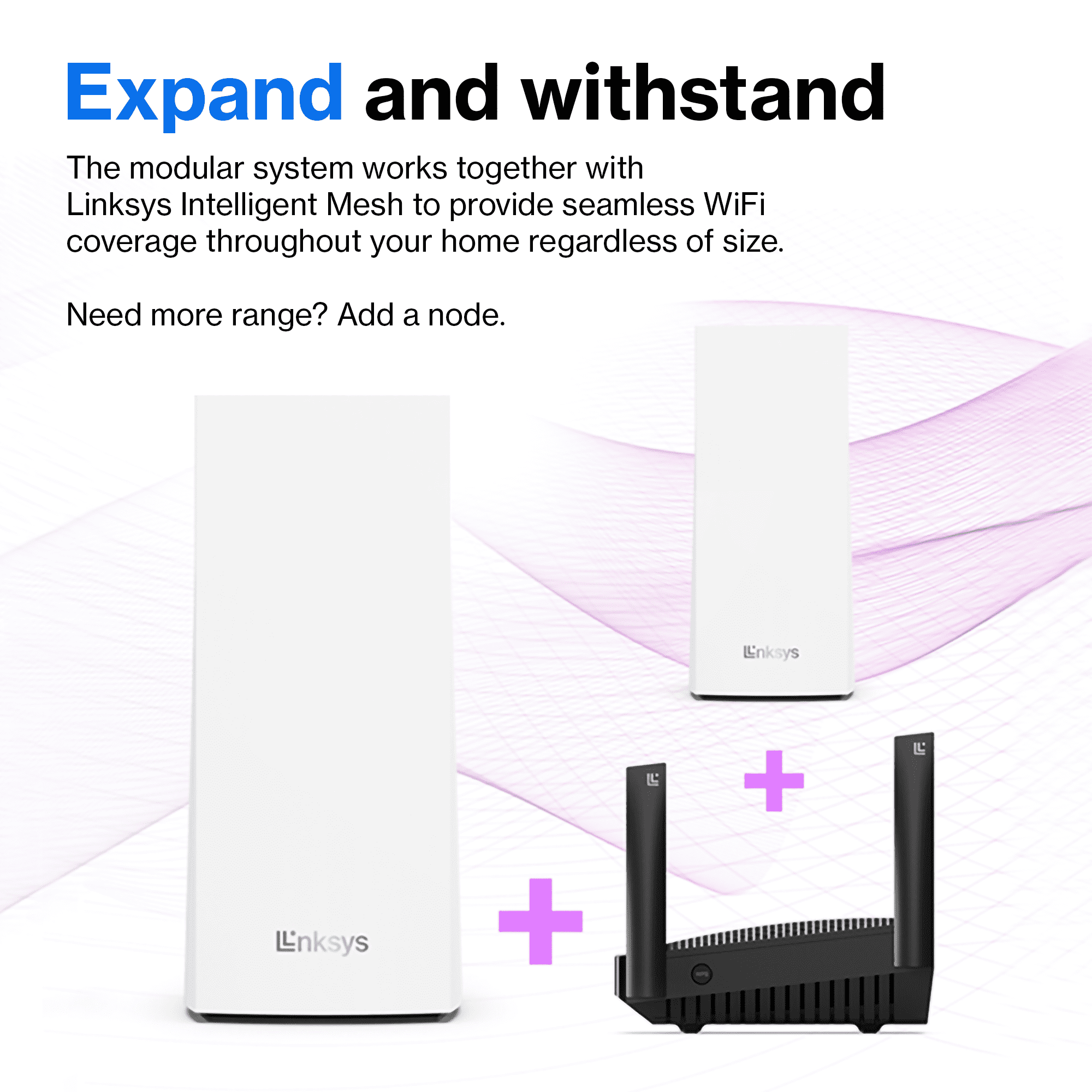 Linksys AX2200 Dual-Band Wi-Fi 6 Mesh Router, Up to 2.2 Gbps Speeds & 1,500 sq. ft. Coverage For Next-Level Connectivity