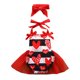 thumbnail image 1 of Gibobby Mameluco polar Conjunto de diademas sin mangas con estampado de corazones para el Día de San Valentín para niñas pequeñas(Rojo, 6-9 Meses), 1 of 5