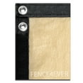 thumbnail image 7 of Fence4ever Tan Beige 4'x50' Fence Privacy Screen Windscreen Shade Cover Mesh Fabric Tarp, 7 of 7