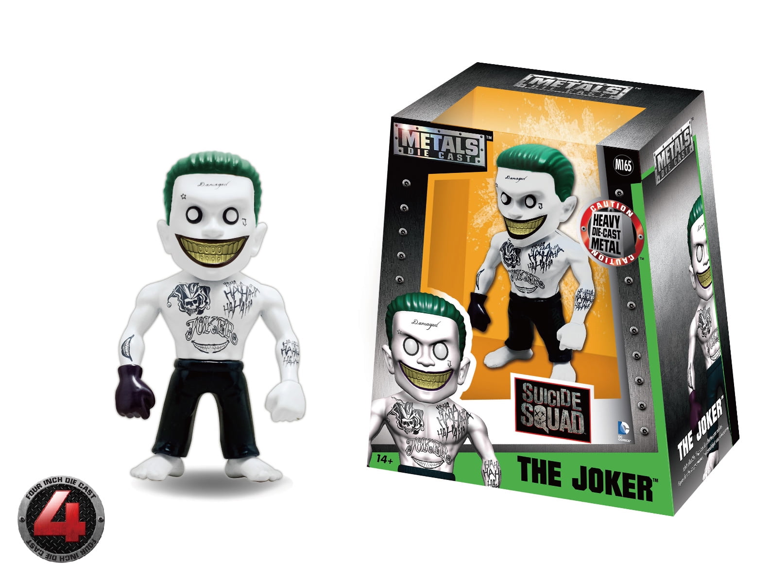 Produktbild von Jada Toys Metals Suicide Squad Killer Croc Figur – Ca. 10 Cm, über 50% Die-Cast